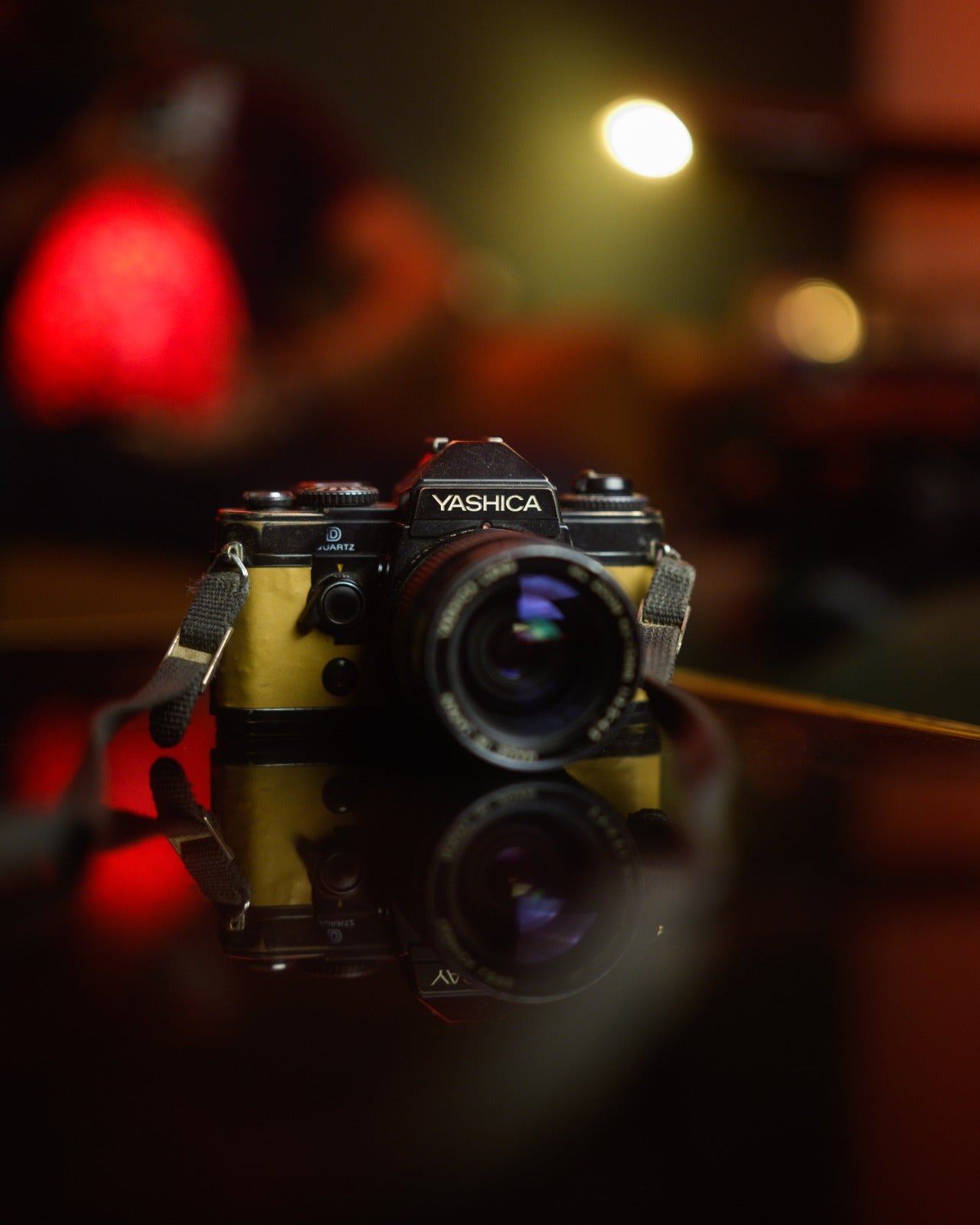 Yashica FX-d Quartz w/ zoom lens - 35mm SLR Film Camera
