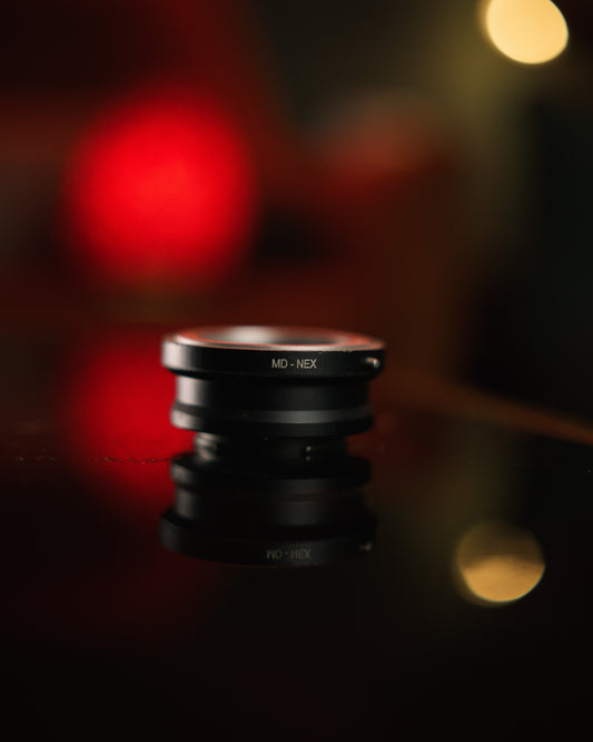 Minolta MD to Sony lens mount