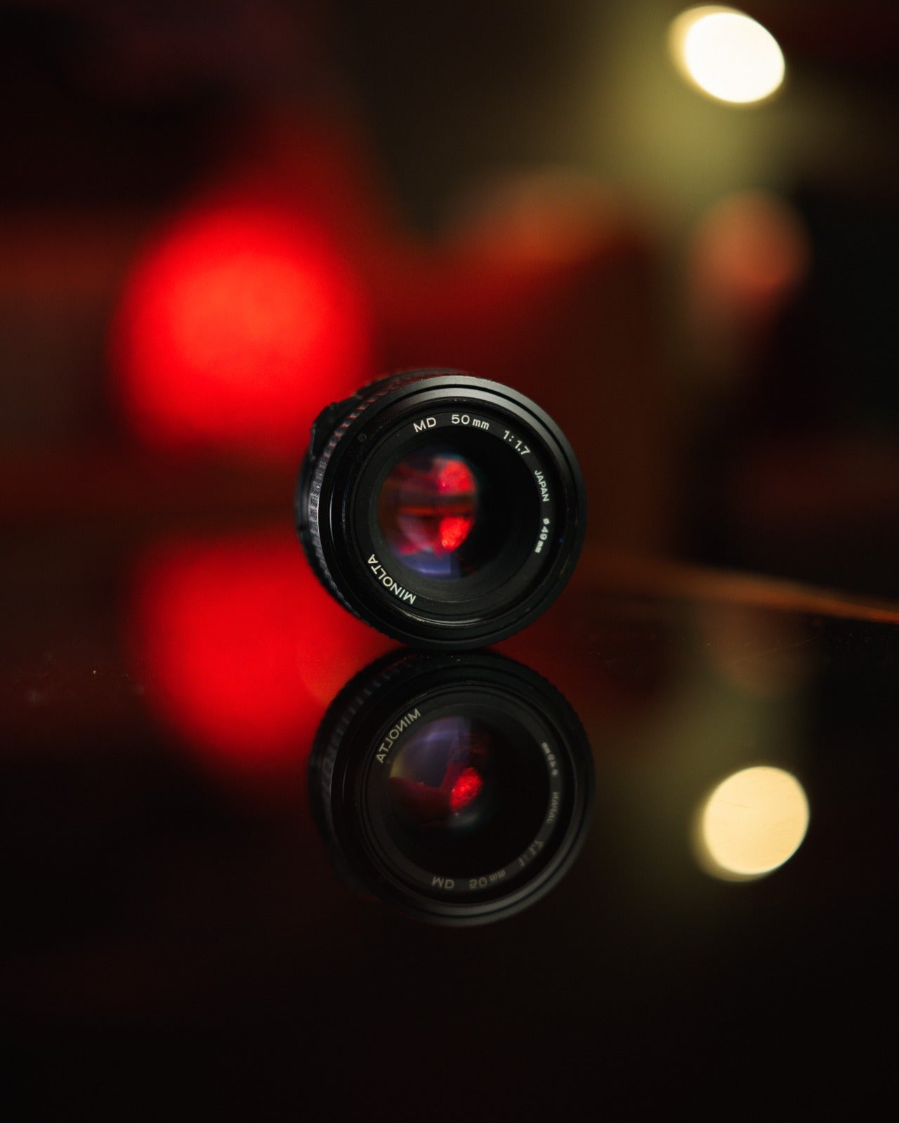 50mm f1.7 minolta lens