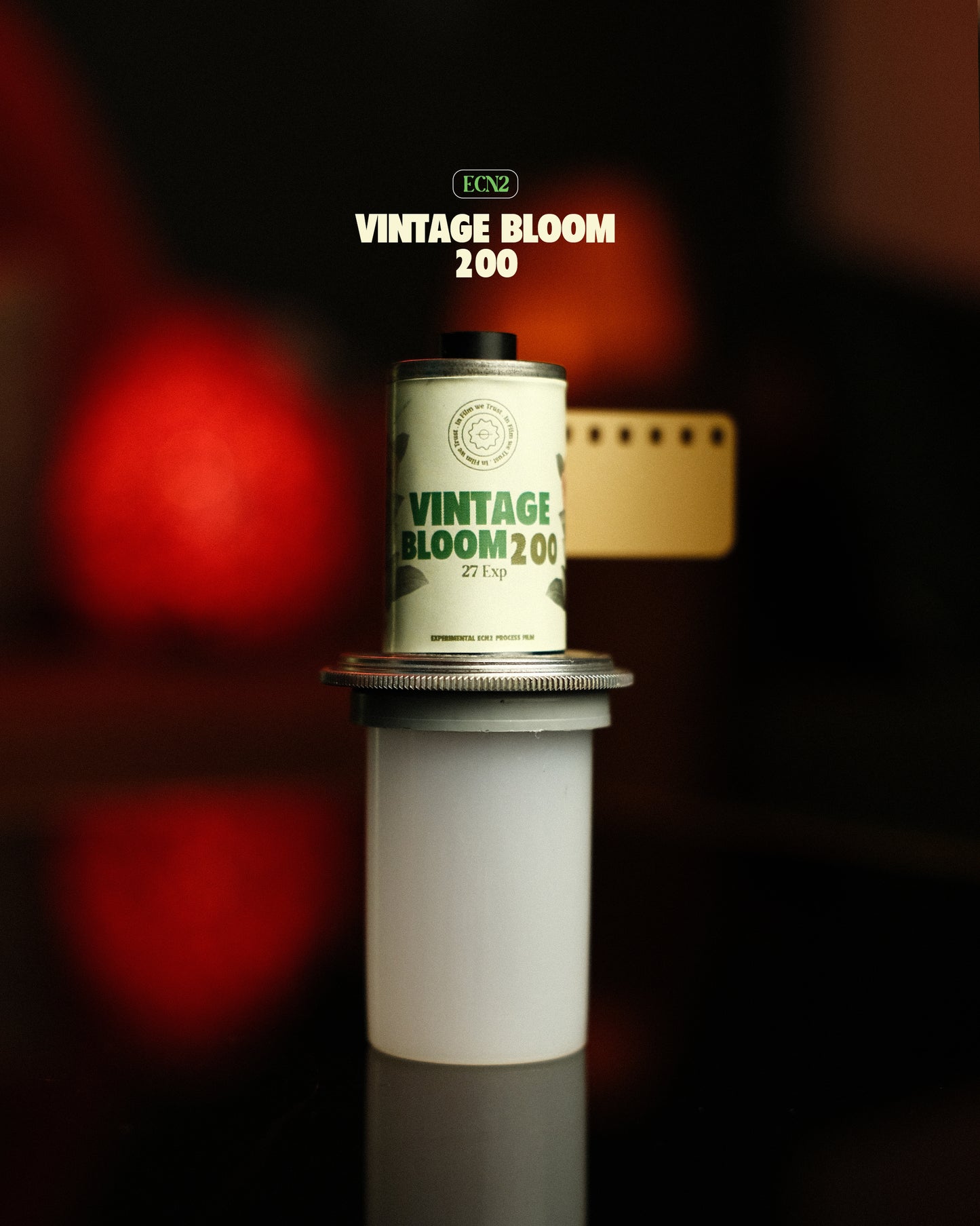 CAS Vintage Bloom 200 - Experimental ECN2 35mm Film - 27 Exposures