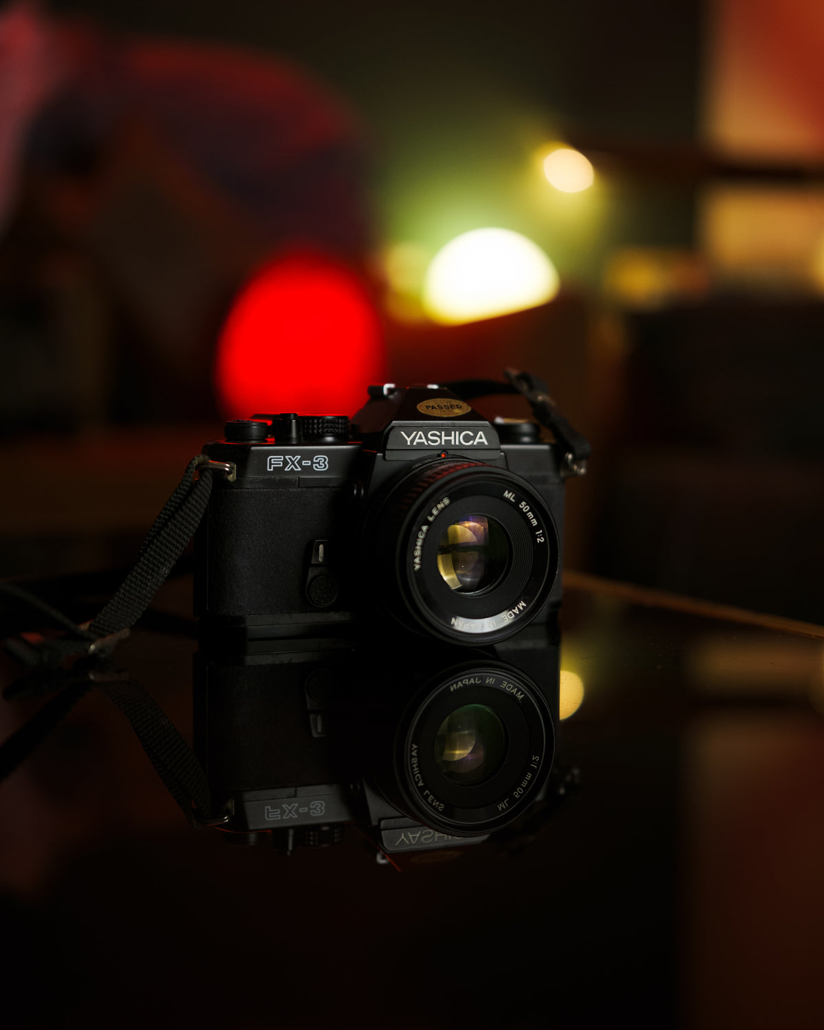 Yashica FX3 w/ 50mm f2 - 35mm SLR Film Camera (Black fabric)