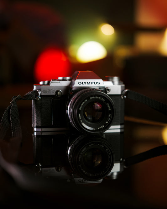 Olympus OM30 w/ 50mm f1.8 - 35mm SLR Film Camera