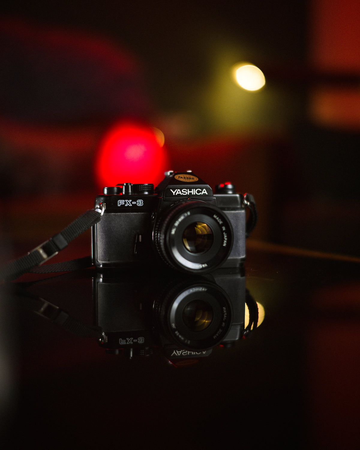 yashica fx3 w/ 50mm f2 - slr film camera