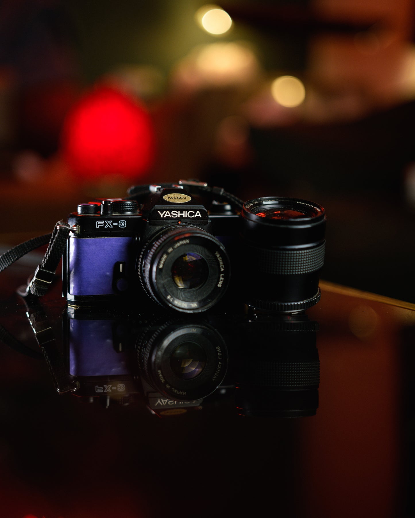 Yashica Fx3 w/ 50mm f2 + zoom lens