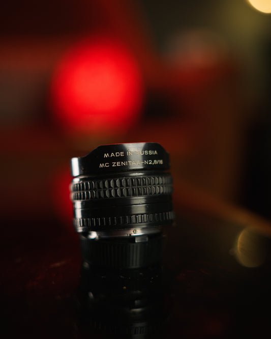 Zenitar Nikon F Mount 16mm f2.8 fisheye lens