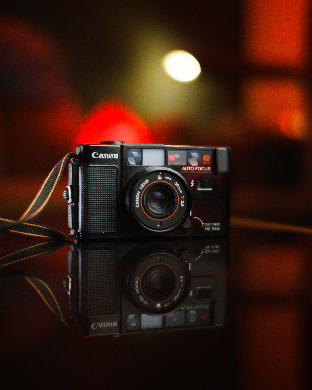 Canon af35m - point and shoot film camera