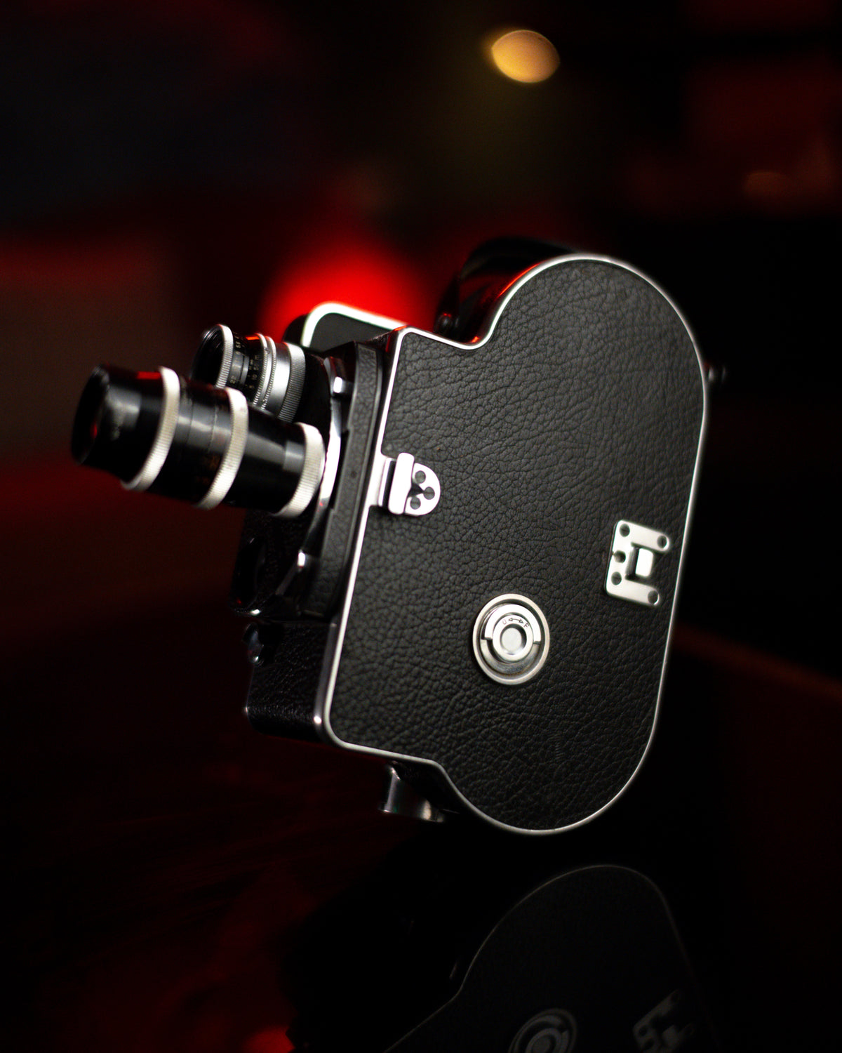 Bolex H16 w/ 25mm f1.4 lens (75mm not working perfectly, is a free gift)