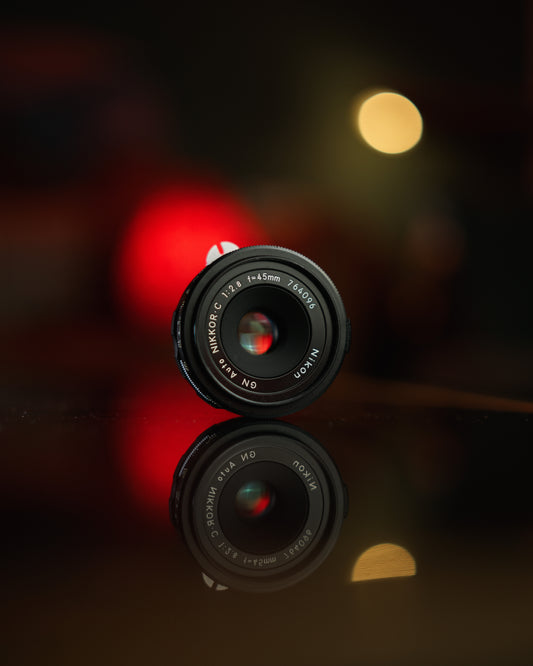 45mm f2.8 GN Nikon F Lens