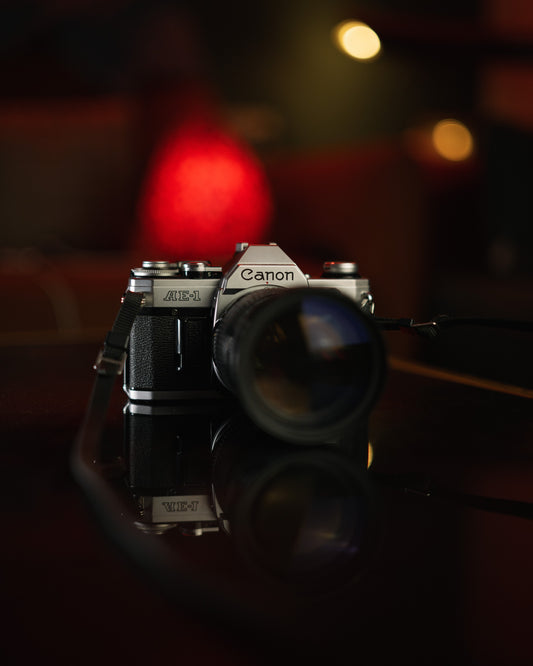 Canon ae1 w/ 35-105mm f3.5 - 35mm film camera