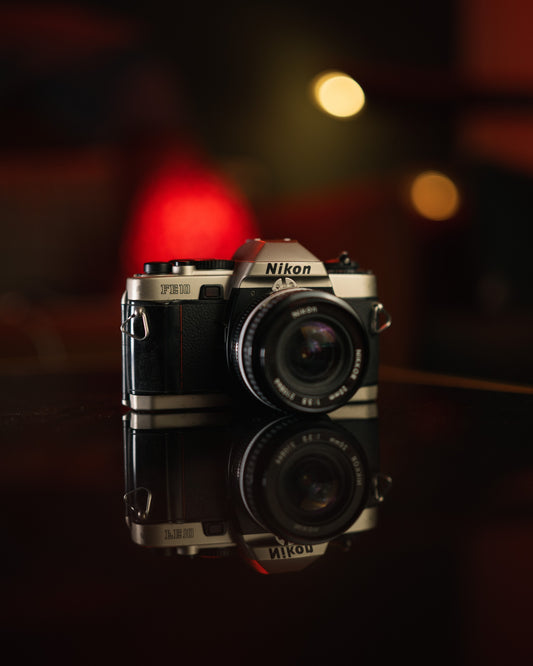 Nikon fe10 w/ 20mm f3.5 - 35mm film camera